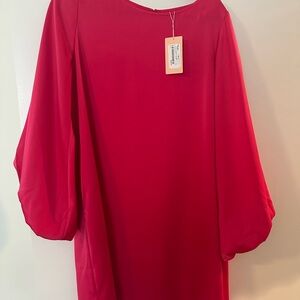 Elegant Red Women's Dress